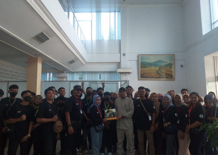 Sambangi Radar Lampung, Siswa Siswi SMK Mandiri Bandar Agung Belajar Dunia Kerja Secara Langsung