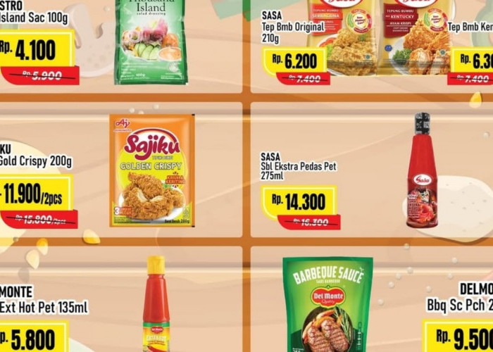 Belanja Murah Bumbu Dapur di Alfamart, Dapatkan Harga Termurah Mulai Rp4.100, Cek Katalognya
