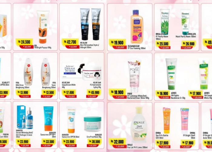 Beauty Fair Alfamart Spesial 24 April 2025, Dapatkan Promo Skincare Murah Dengan Diskon Hingga 40 Persen!