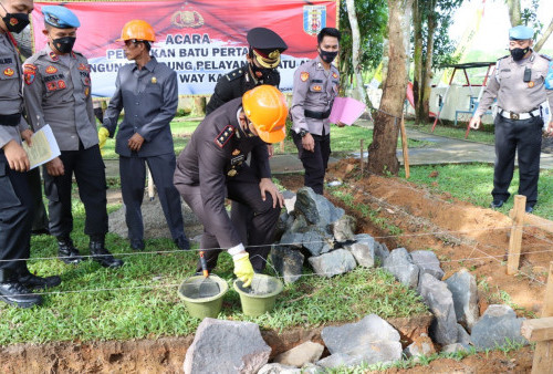Polres Way Kanan Segera Miliki Gedung Pelayanan Terpadu Satu Atap, Berikut Ini Fungsinya