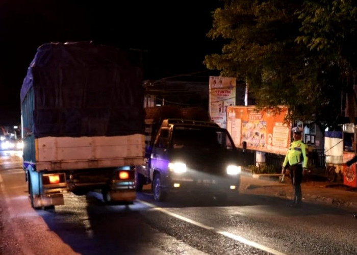Jamin Keamanan Pemudik di Jalinbar, Polres Tanggamus Terjunkan Personel Patroli dan Siaga