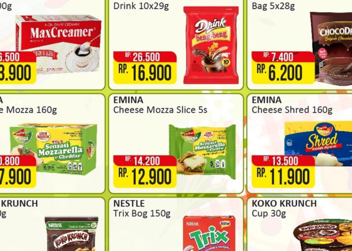 Cek Katalog Promo Alfamart Hari Ini, Ada Selai Cokelat Hingga Keju Favorit!