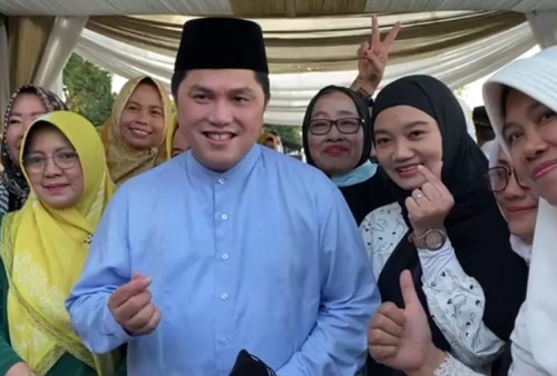 Kreatif, Begini Aksi Bu Camat Gunung Sugih Melempar Pantun ke  Erick Thohir
