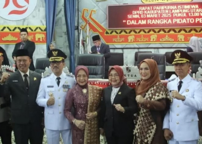 Perdana Bupati Lampura Bersama DPRD Gelar Paripurna 1, 2 dan 3 