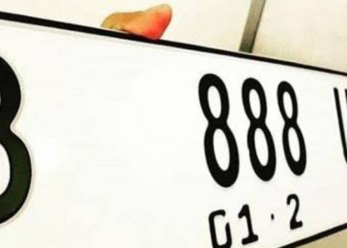 Hari Ini, Plat Nomor Putih Tulisan Hitam Mulai Berlaku