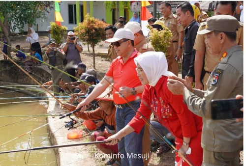 Budayakan Masyarakat untuk Gemar Mengkonsumsi Ikan, Pemkab Mesuji Gelar Lomba Memancing