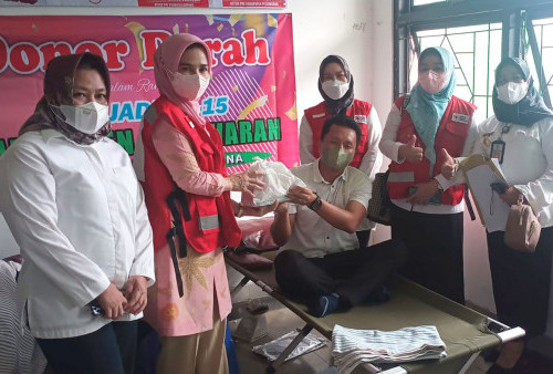 PMI Gelar Doroh Darah Dalam Rangkaian Semarak Pesawaran