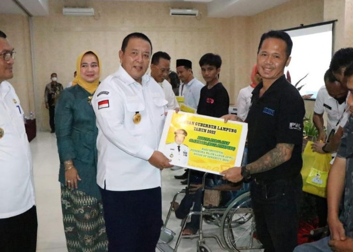 Alhamdulillah, Korban Banjir dan Longsor di Tiga Kabupaten Ini Dapar Bantuan dari Pemprov Lampung