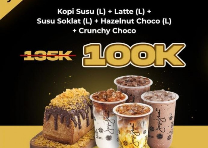 Promo Setiap Hari Janji Jiwa Bulan Januari, Beli 1 Toast Gratis Americano Atau Early Grey Tea