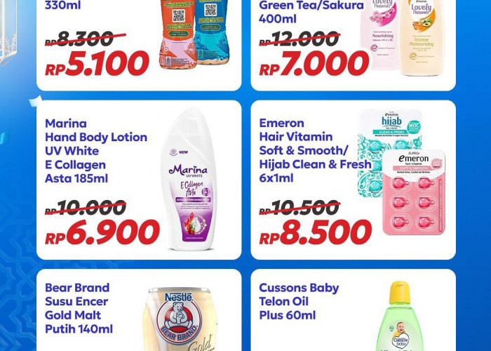 Promo Indomaret Diskon Kilat 3.3 Harga Hemat, Cek Rinciannya Sebelum Kehabisan