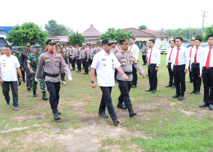 Bentuk 3 Pos, 172 Personel Gabungan Tulang Bawang Terlibat dalam Pengamanan Nataru