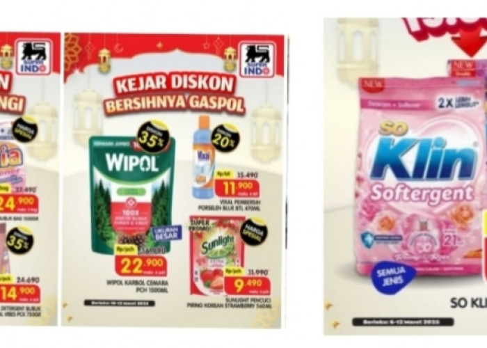 Kejar Diskon Belanja Murah lewat Promo Superindo untuk Pembersih Rumah dan Pakaian 