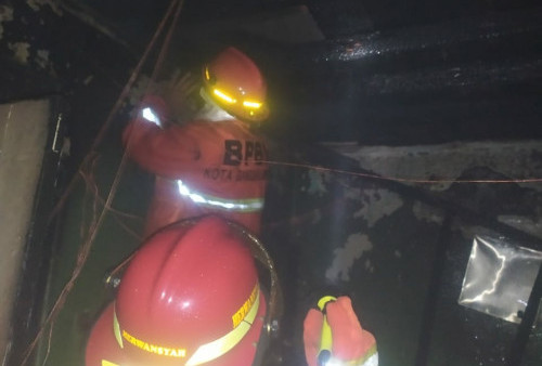 Kebakaran Terjadi di Jalan Amir Hamzah, Si Jago Merah Melahap Bagian Dapur