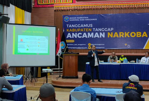 Cegah Narkoba, BNNK Tanggamus Gandeng Organisasi Wartawan