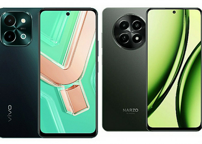 Masuk HP Low Budget 2 Jutaan, Cek Perbandingan Keunggulan Vivo Y28 dan Realme Narzo N65 5G