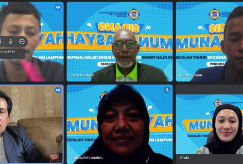 STEBI Lampung Gelar Sidang Munaqosah II Tahun 2022