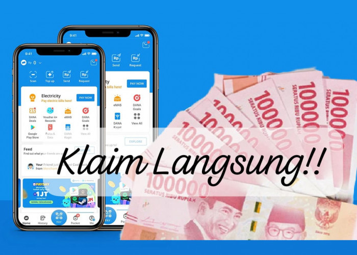 Klaim Sekali Kejutan Saldo DANA Kaget Sekarang, Ambil Cuan Gratis Total Rp 400 Ribu Bagi Nomor Hp Beruntung