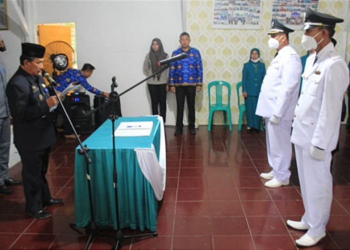 Lantik Peratin, Wakil Bupati Pesisir Barat Tekankan Ini 