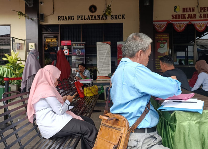 Memasuki Pemilu 2024, Permohonan dan Pembuatan SKCK di Polresta Membeludak
