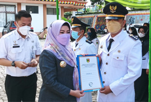 Ini Pesan Bupati Tanggamus untuk Camat yang Dilantik