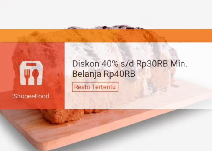 Klaim Vouchernya, Dapatkan Diskon Hingga Rp30 Ribu Untuk Pembelian Dessert Dengan Promo ShopeeFood
