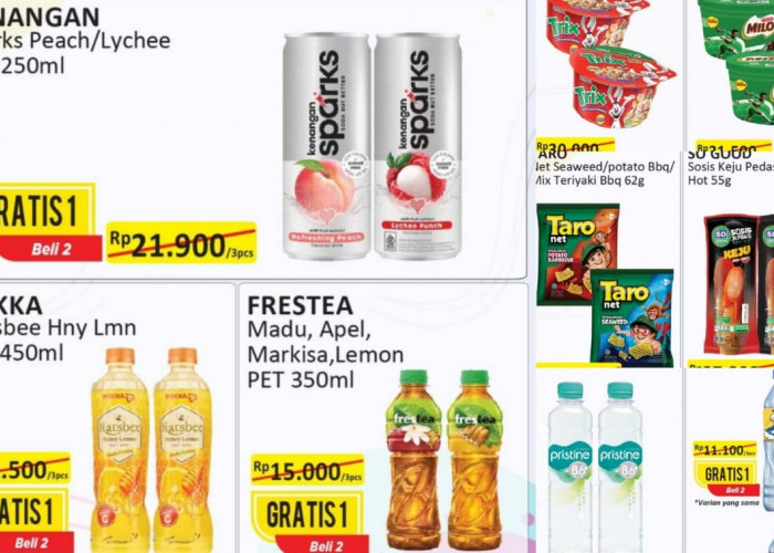 Promo Beli 2 Gratis 1 di Alfamart, Dapatkan Produk Favorit Dengan Harga Super Hemat! Cek Katalognya
