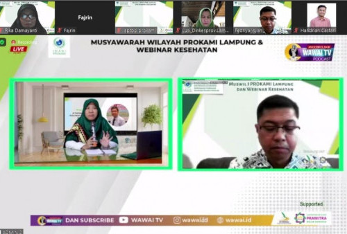Menghadapi Hepatitis Akut Misterius, Prokami Lampung Sukses Gelar Muswil dan Webinar Kesehatan