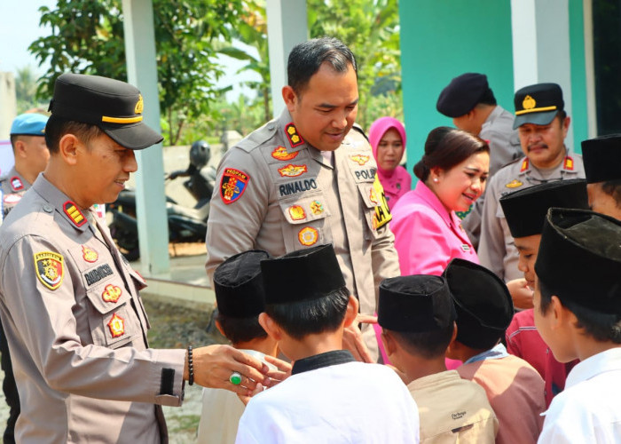 Sambut Hari Bhayangkara ke 78 Tahun 2024, Polres Tanggamus Lampung Berikan Bantuan Sosial