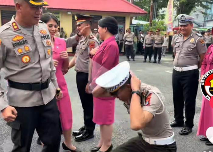 ‘Petaka’ Buat Polisi Jomblo, Naik Pangkat, Diberi Hadiah Squat Jump Sampai Dapat Pasangan Dadakan   