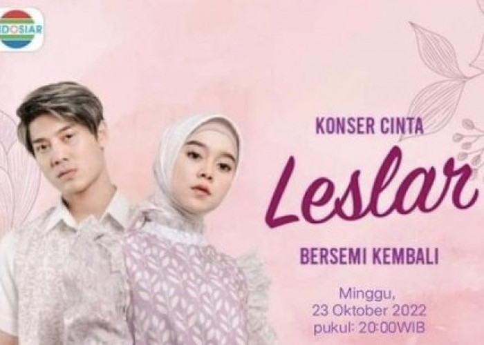 Beredar Poster 'Konser Cinta Leslar Bersemi Kembali', Pihak Indosiar Akhirnya Beri Penjelasan