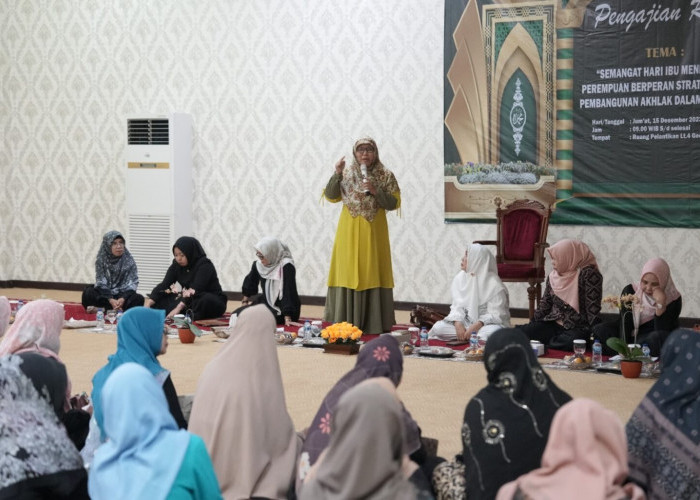 DWP Unila Gelar Pengajian Rutin, Isinya Tentang Akhlak dalam Keluarga