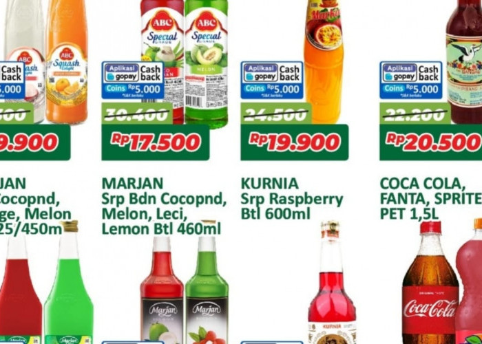 Persiapan Lebaran 2025, Cek Promo Sirup Murah di Alfamart Hari Ini