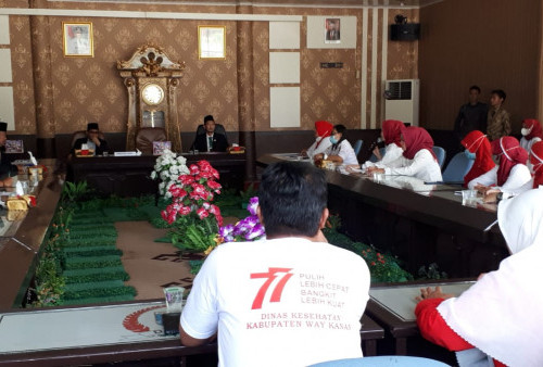 TKS Medis Way Kanan Adukan Nasib Ke DPRD: Bekerja 15 Tahun Tapi Tak Bergaji