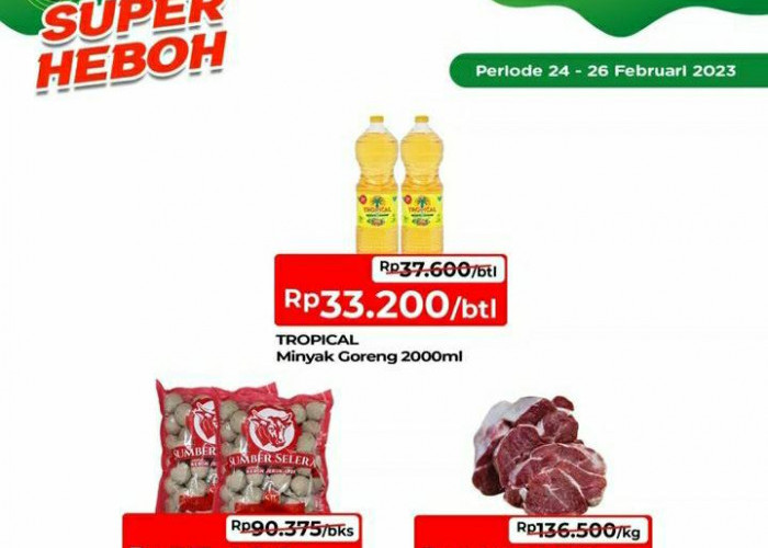 Cek Promo Harga Super Heboh di Tip Top Supermarket, Periode Hingga 26 Februari 2023 