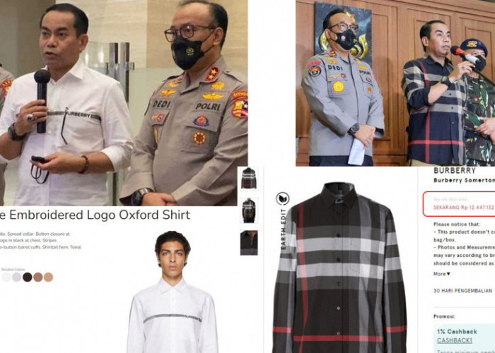 Outfit Brigjen Andi Rian Jadi Sorotan, Pakaian Burberry, Harga Jam Tangan Ditaksir Rp 243 Juta 
