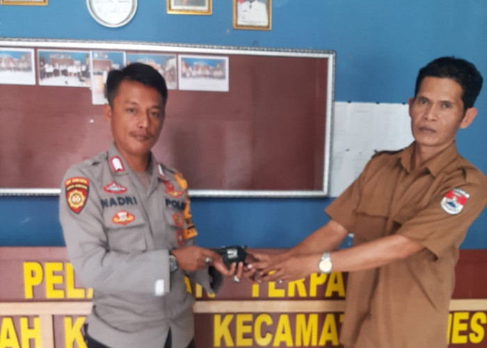 Satu Senpira dari Masyarakat di Mesuji Diserahkan ke Polisi