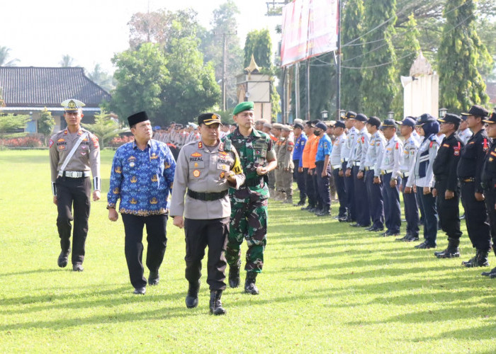 Operasi Ketupat, Polres Lamtim Terjunkan 762 Personil