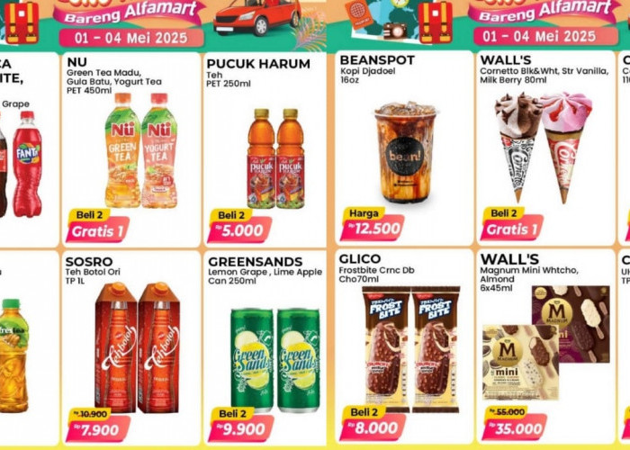Promo Minuman Segar Spesial Long Weekend dari Alfamart, Hanya Berlaku 4 Hari! Cek Katalognya