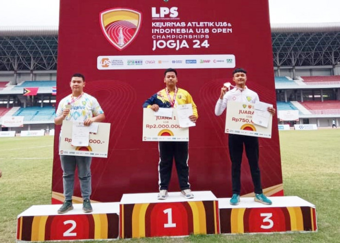 Atlet Junior Lampung Catat Prestasi di Kejurnas Atletik U16 dan Indonesia U18 Open Championships 2024