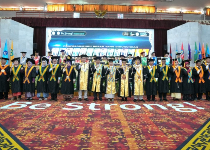 Penghujung Tahun 2024, Unila Kukuhkan 14 Guru Besar, Salahsatunya Profesor Termuda di Unila