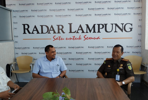 Kejari Ajak Radar Lampung Beri Masukan Program Restoratif Justice