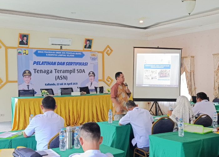 Dosen Teknokrat Jadi Narasumber Pelatihan Sumber Daya Air