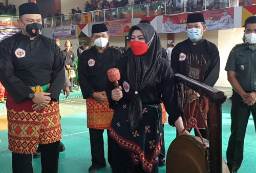 Kejuaraan Pencak Silat Kapolres Cup, Ini Harapan Bupati Tanggamus