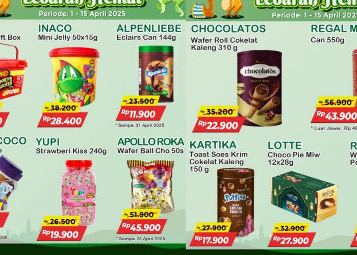Hari Terakhir Penawaran Promo Camilan Murah di Alfamart, Ada Kue Kaleng Hingga Jelly, Cek Katalognya