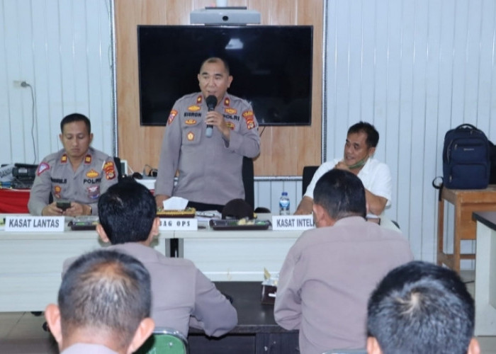 Operasi Lilin Krakatau 2022, Polres Pringsewu Turunkan 500 Personel Gabungan 