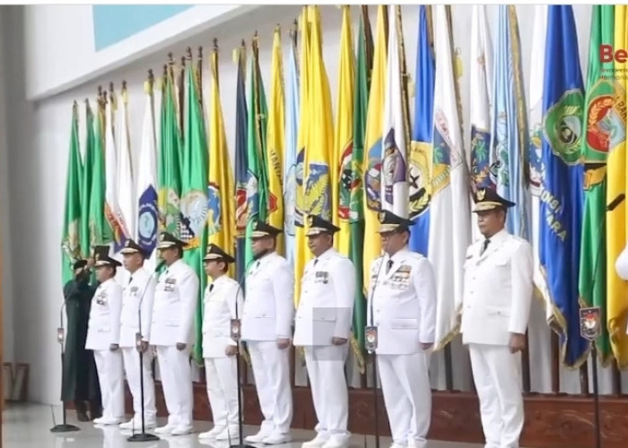 Selamat Bertugas 9 PJ Gubernur yang 4 Diantaranya Berlatar Belakang Pensiunan Purna Bhakti TNI dan Polri 