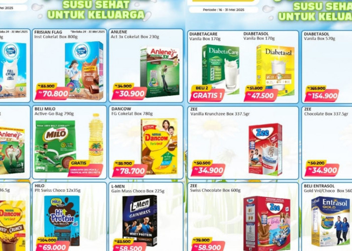 Powder Fair Alfamart, Diskon Belanja Murah Susu Bubuk Hingga 30 Persen, Cek Katalognya