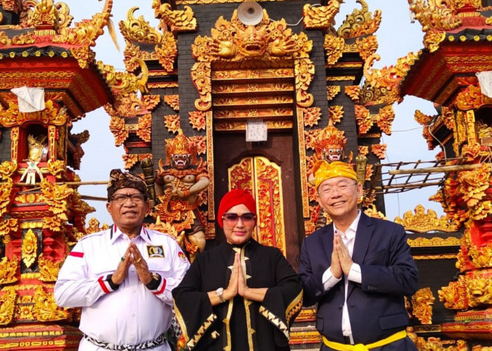 Pengusaha Nasional asal Lampung Gagas Dewi Lipung, Tokoh Bali Beri Dukungan