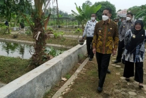 Balai Benih Ikan Dapat Tugas Khusus Dari Pj. Bupati Pringsewu