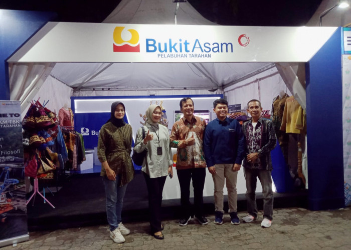 Cerita Mitra Binaan Bukit Asam (PTBA) Mengangkat Wastra Khas Lampung